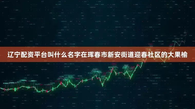 辽宁配资平台叫什么名字在珲春市新安街道迎春社区的大果榆