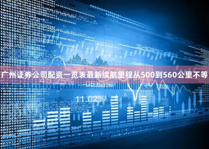 广州证券公司配资一览表最新续航里程从500到560公里不等