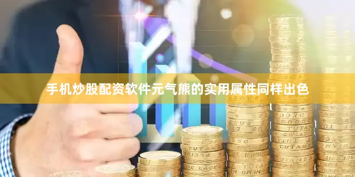 手机炒股配资软件元气熊的实用属性同样出色